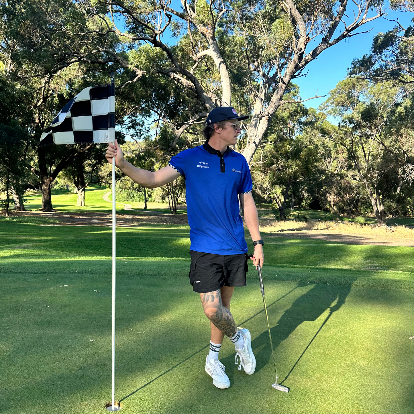 pressure is for tyres cotton polo