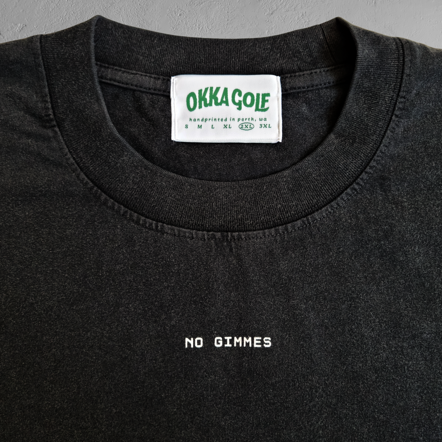 no gimmes tee