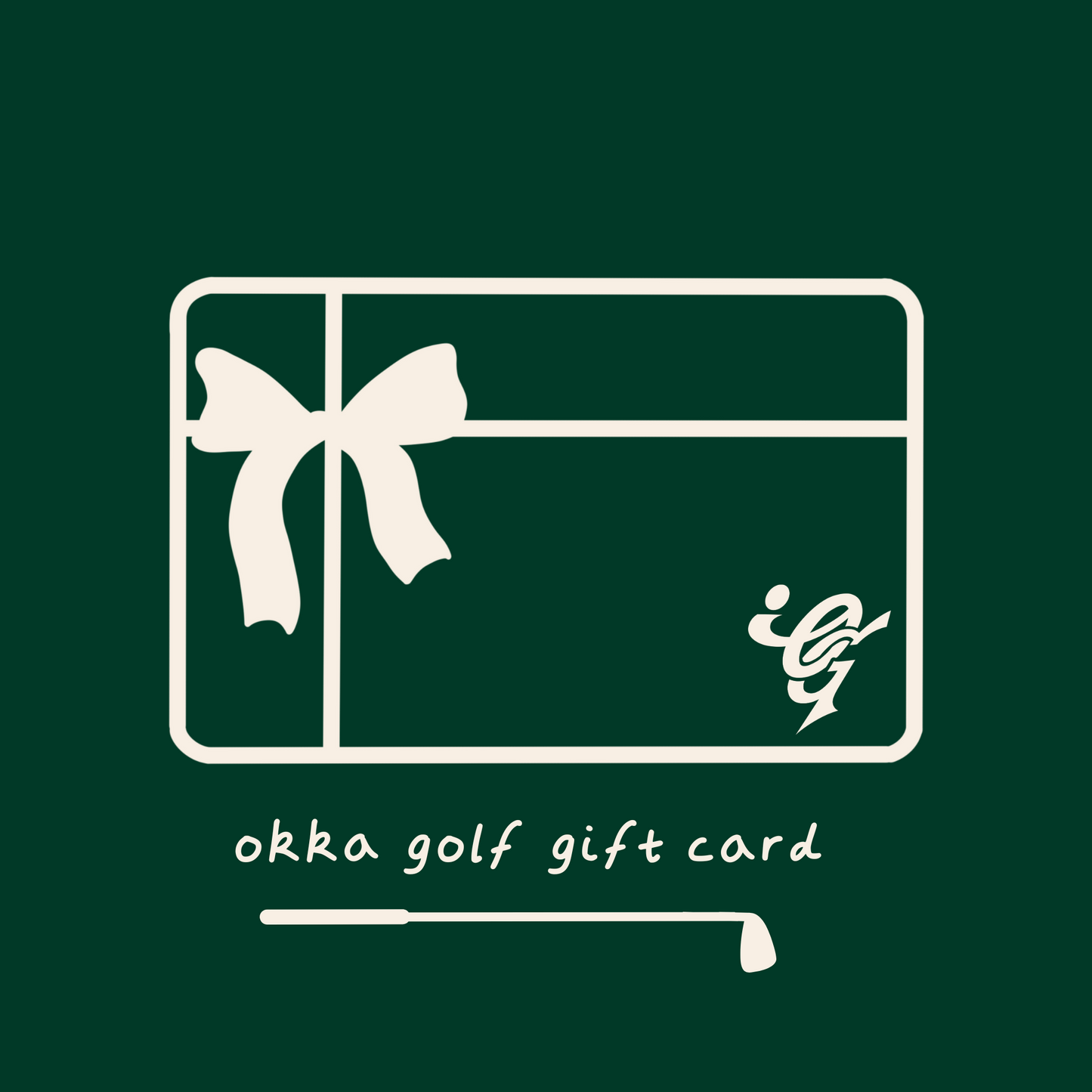 OKKA Golf gift card