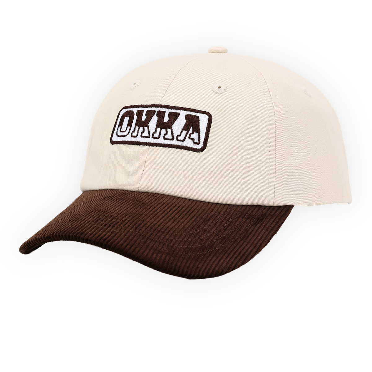 2 tone cotton cord cap