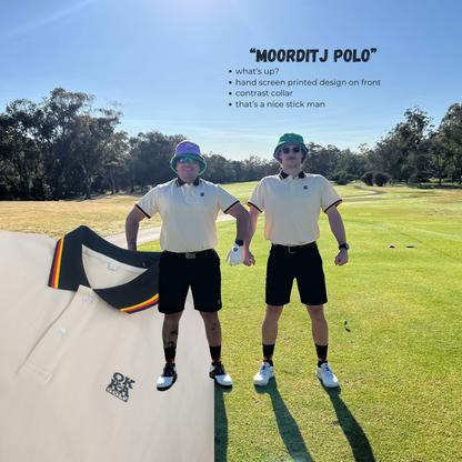 moorditj cotton polo