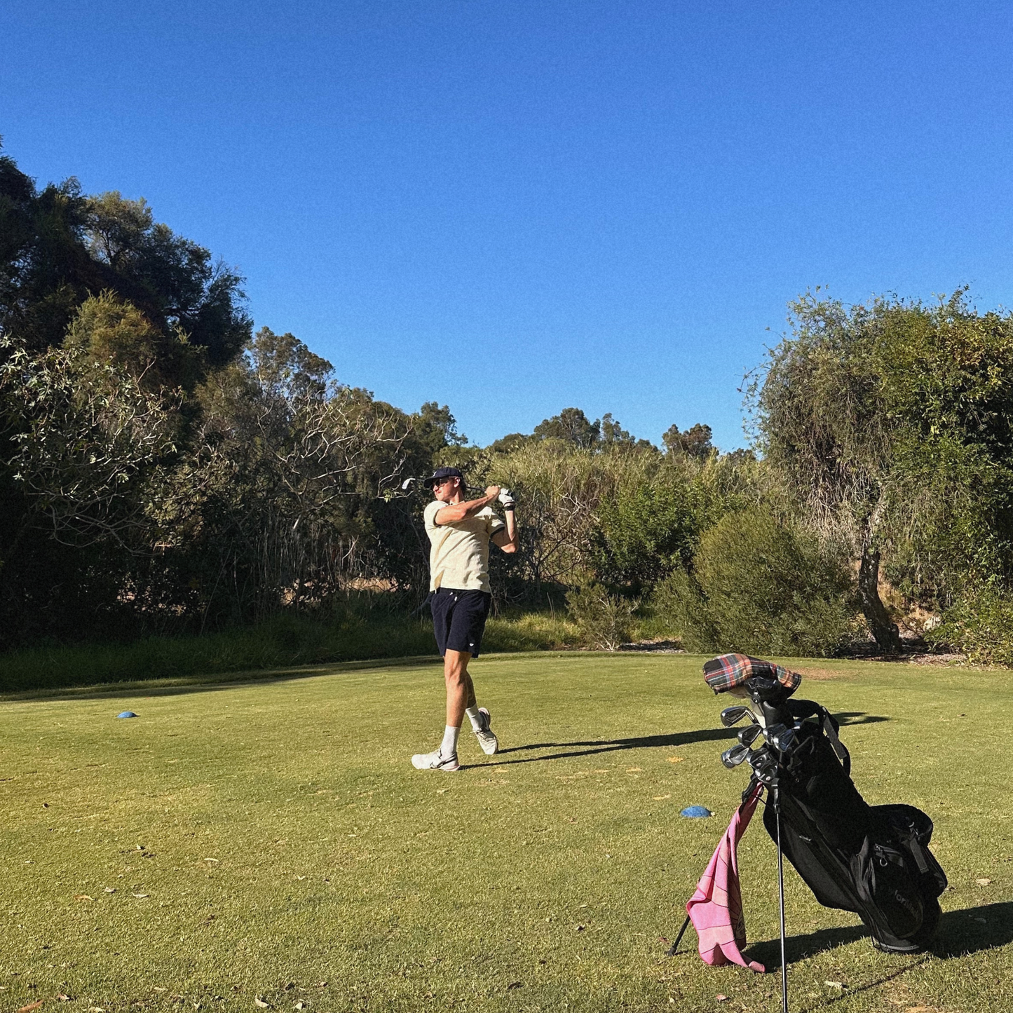 penguin island golf club cotton polo