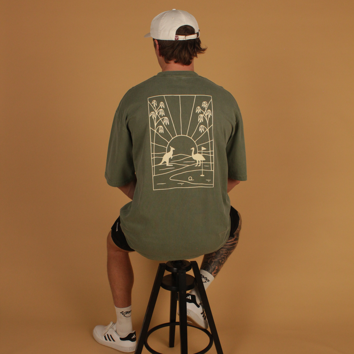 sunset tee