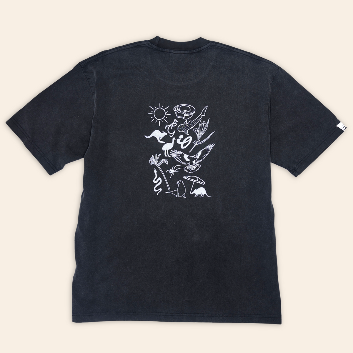 mackem x okka flora fauna tee