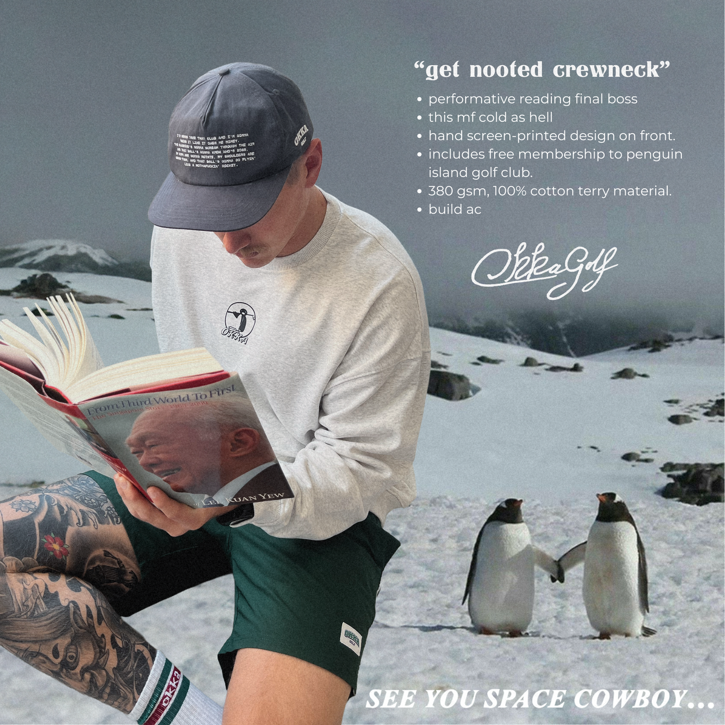 get nooted crewneck pullover
