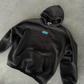 black box logo hoodie