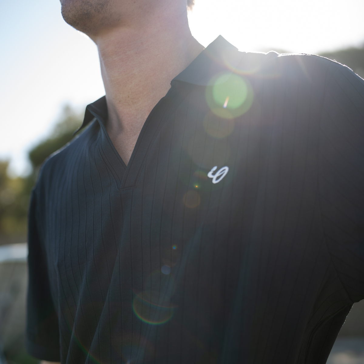 navy polo