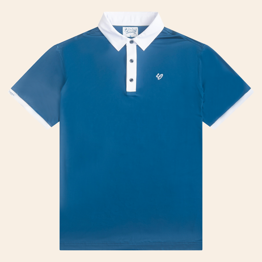 ocean blue polo