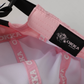 pink running cap