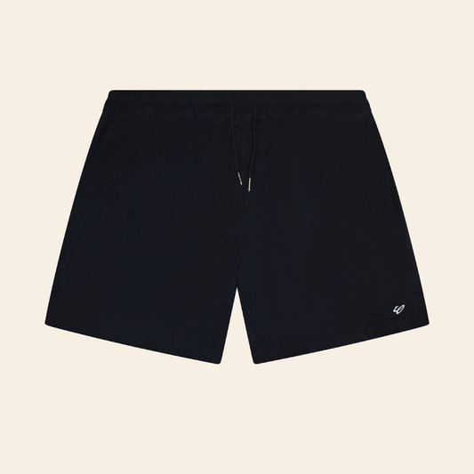 navy corduroy shorts