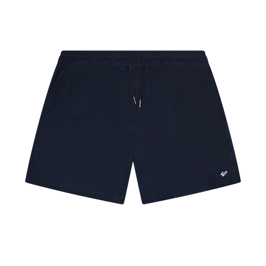 navy corduroy shorts