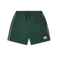 green nylon shorts