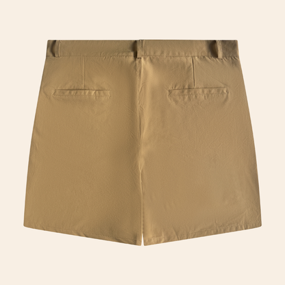 khaki golf shorts