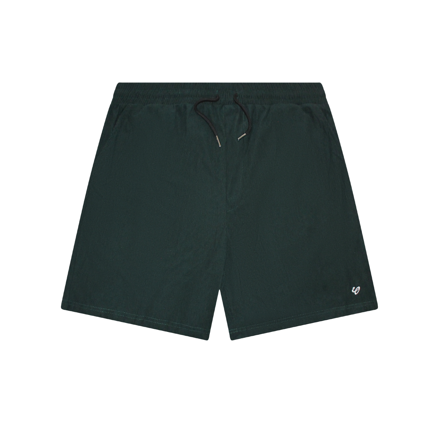 phthalo green corduroy shorts