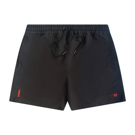utility zip shorts