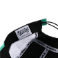 teal tri colour running cap