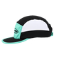 teal tri colour running cap