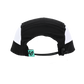teal tri colour running cap