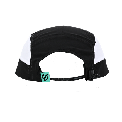 teal tri colour running cap