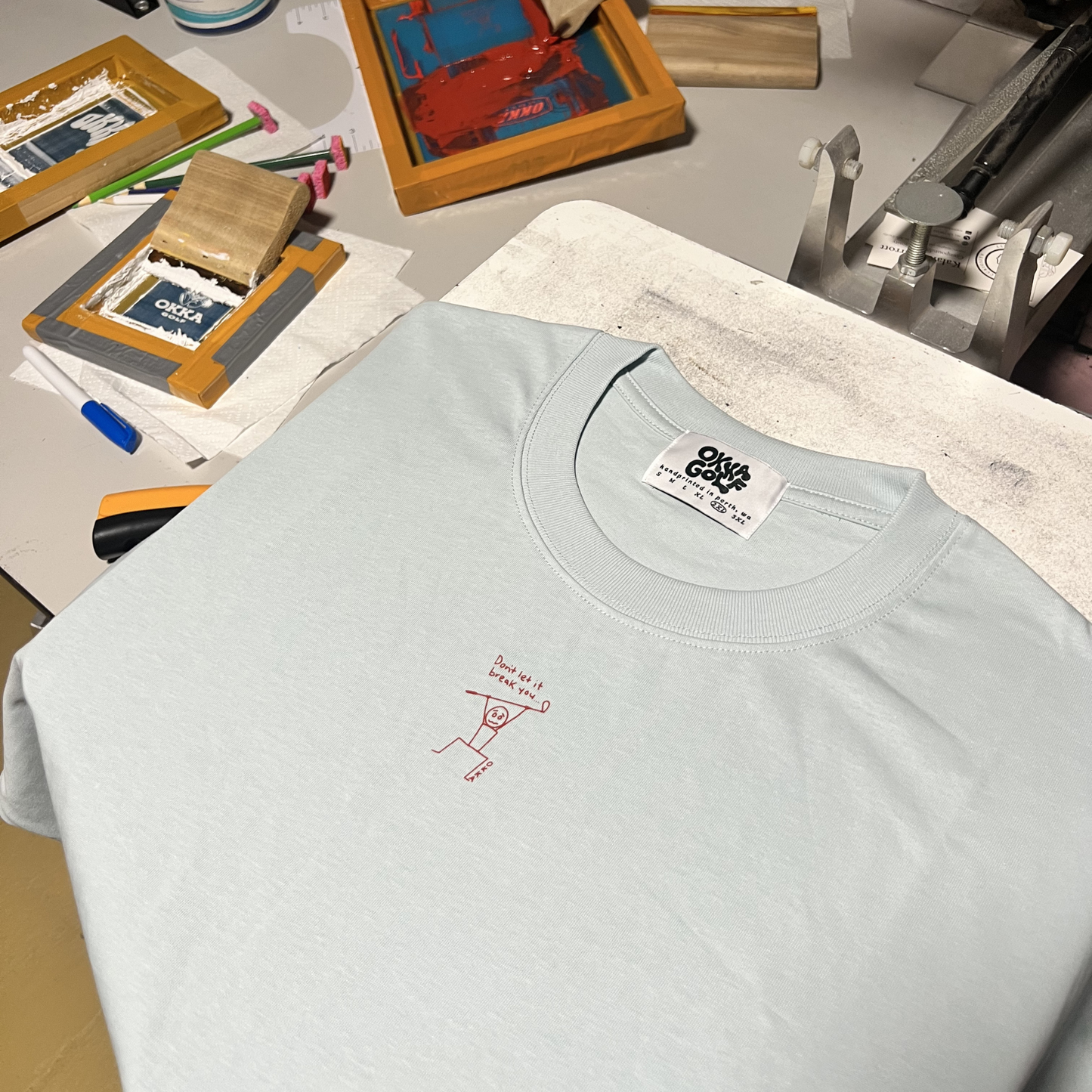 don't let it break you tee