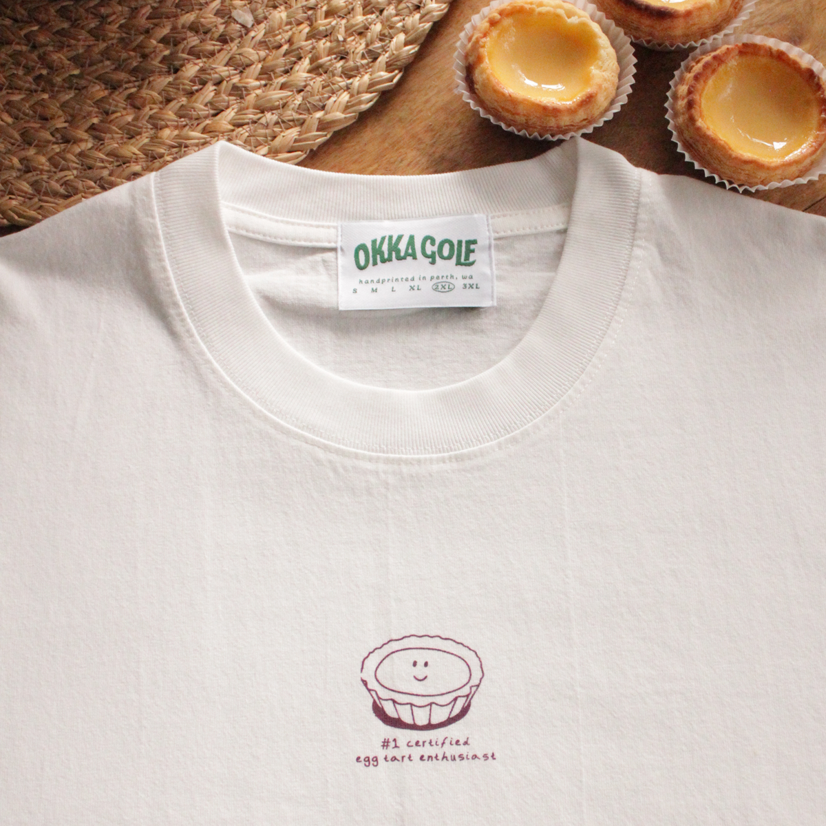egg tart enthusiast tee