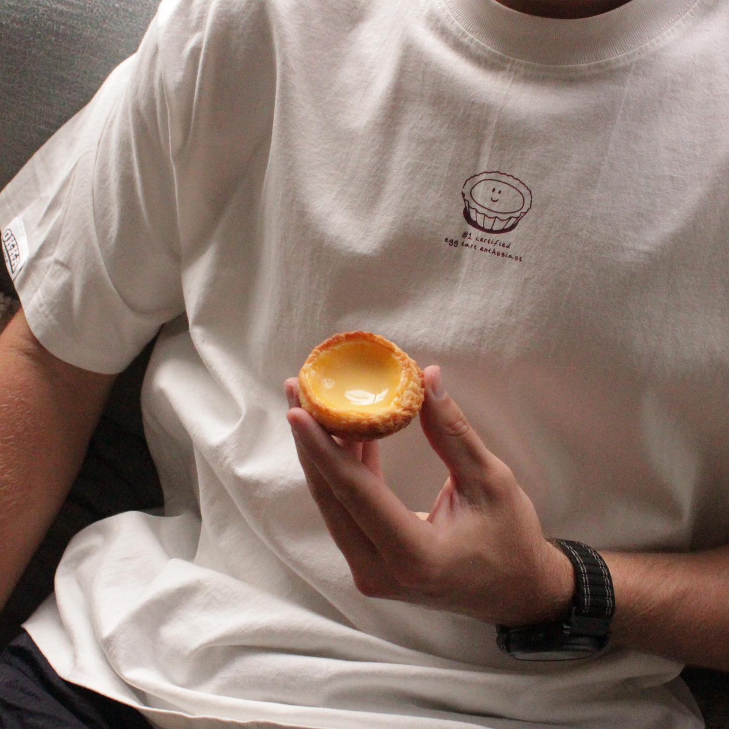 egg tart enthusiast tee