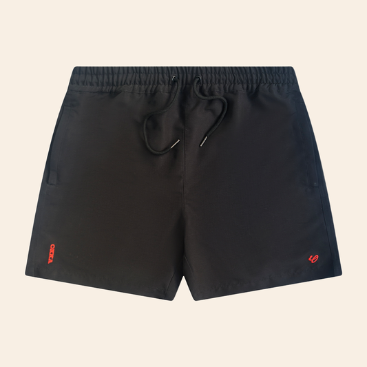 utility zip shorts