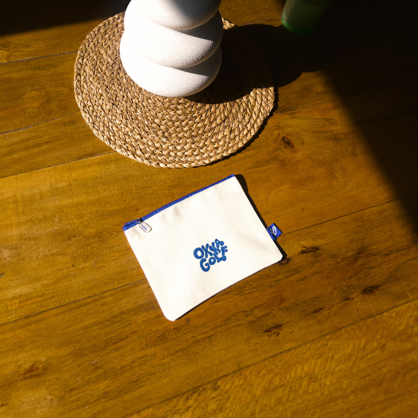 screen printed valuables pouch