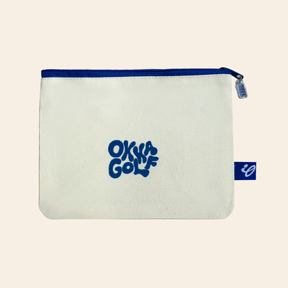 screen printed valuables pouch