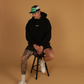 black y2OKKA hoodie